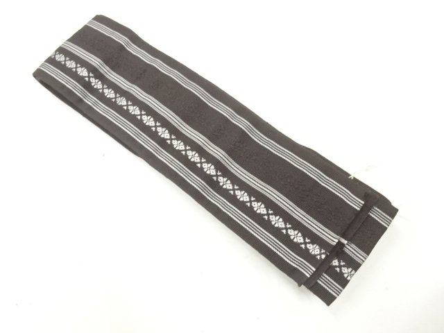 JAPANESE KIMONO FOR MEN / KAKU OBI / HAKATA